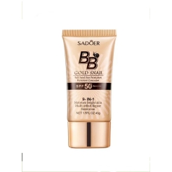 SADOER Тональный BB-крем, с улиткой SPF50 (02# Ivory) 40г