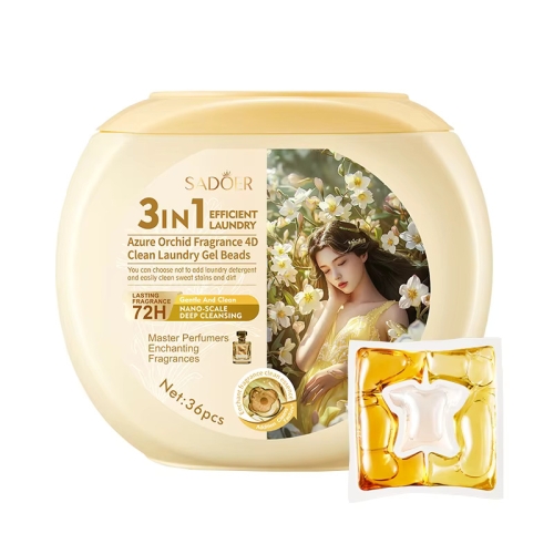 SADOER Капсулы для стирки белья Фрезия 4D, 36 шт.