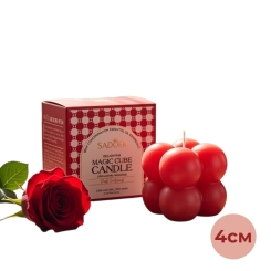SADOER Ароматическая свеча Magic Cube «Роза» 35 г