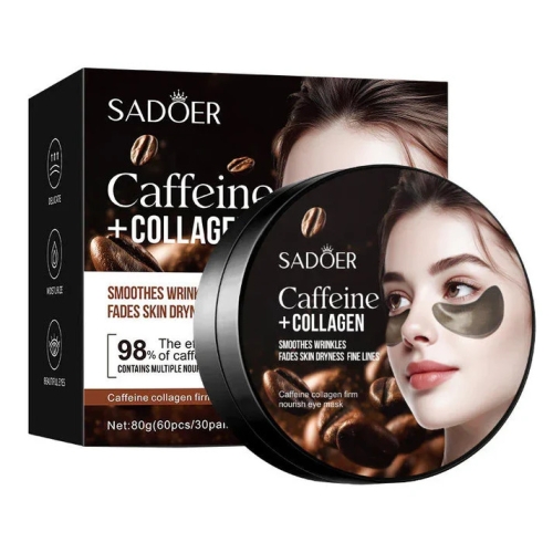 SADOER Патчи с кофеином и коллагеном 80 г (60 шт)