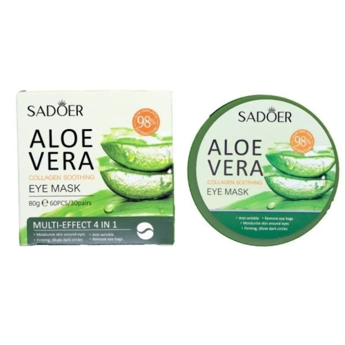 SADOER Патчи с Алоэ вера и коллаген 80 г (60 шт)